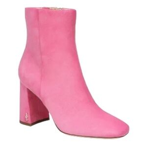 Sam Edelman Codie Booties pink suede